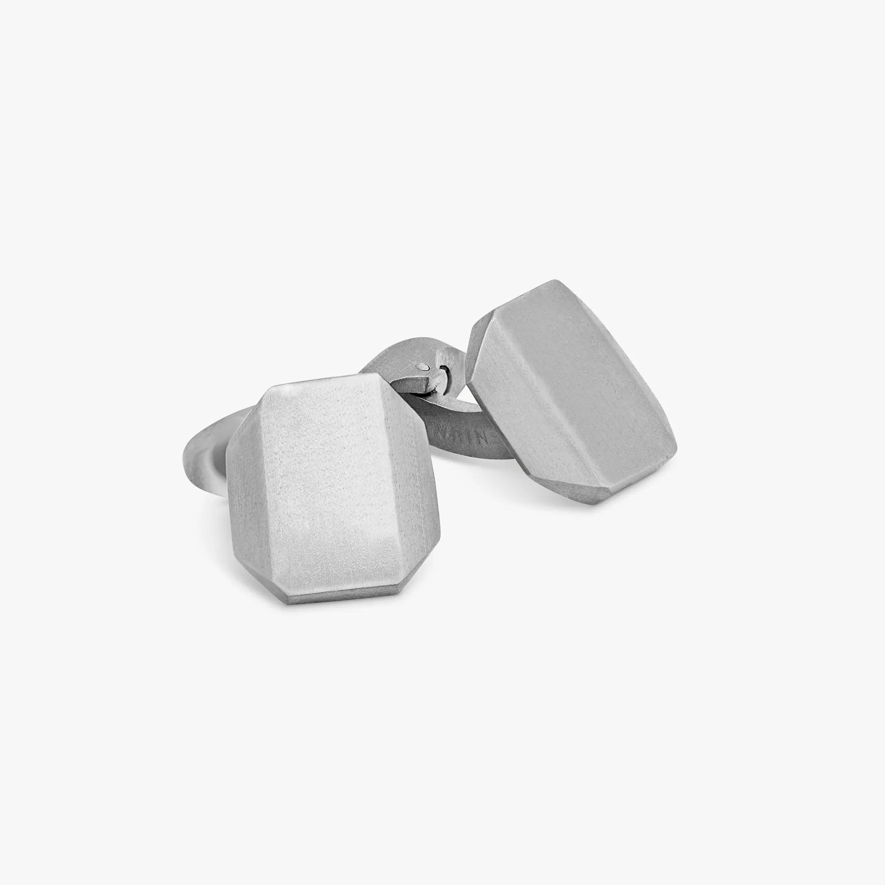 Titanium Octo Cufflinks sold by Tateossian