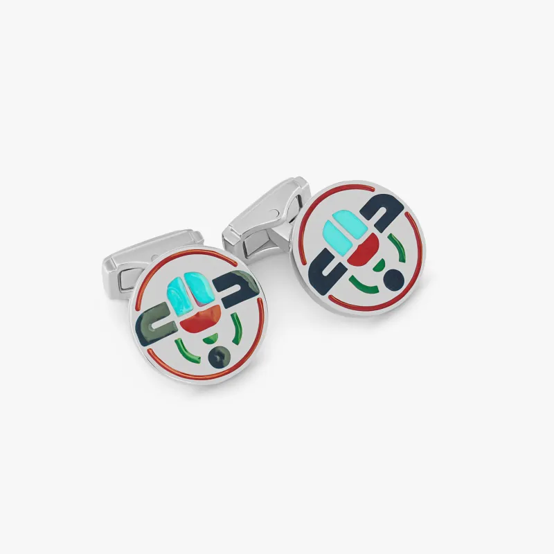 THOMPSON Scarab cufflinks sold by Tateossian