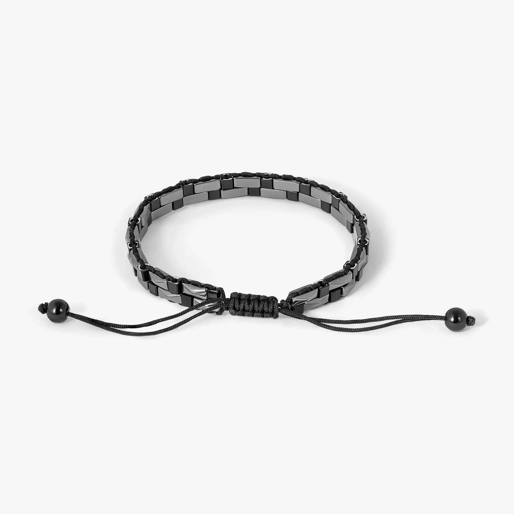 THOMPSON Mini Pyramid Bracelet With Hematite sold by Tateossian product image thumbnail 2