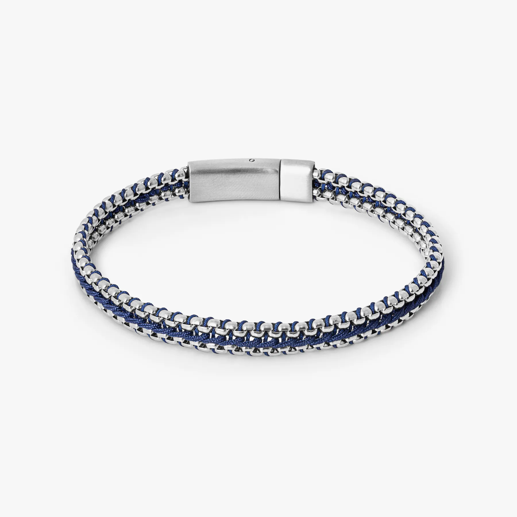 Tris Button Bracelet In Blue sold by Tateossian product image thumbnail 2