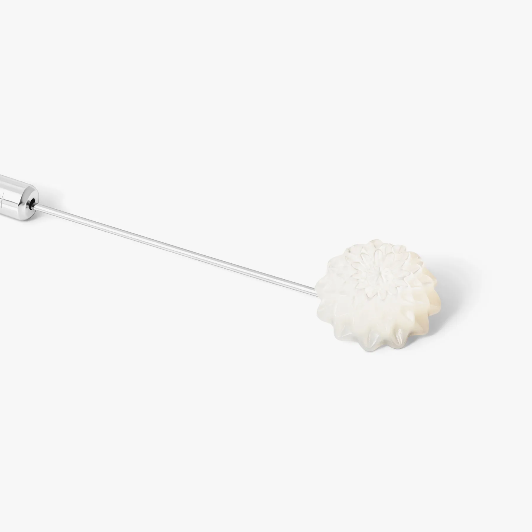 THOMSPON Flower Tie Pin With Mother Of Pearl sold by Tateossian product image thumbnail 2