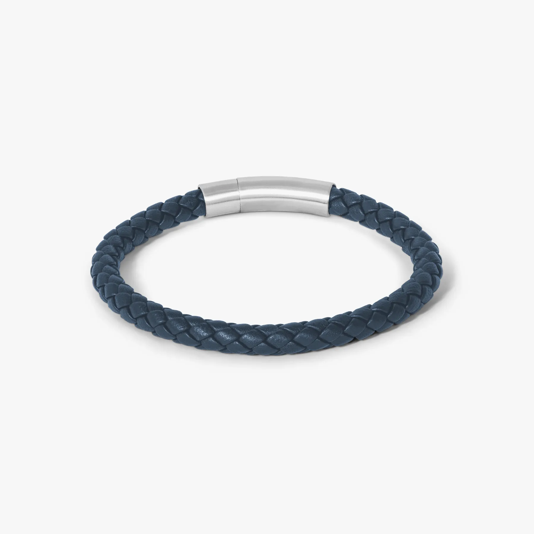 Charles Click Pelle Bracelet In Navy sold by Tateossian product image thumbnail 2