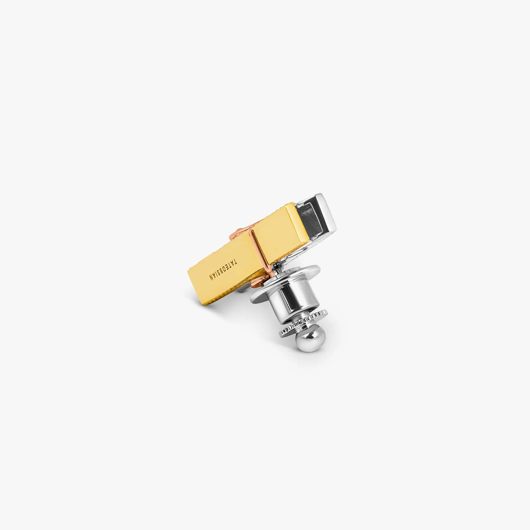 Mayfair Peg Pin With Black Spinel & White Sapphire sold by Tateossian product image thumbnail 3