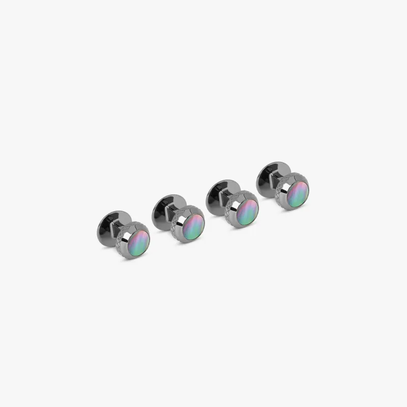 Personalised Shirt Studs Set made by Tateossian