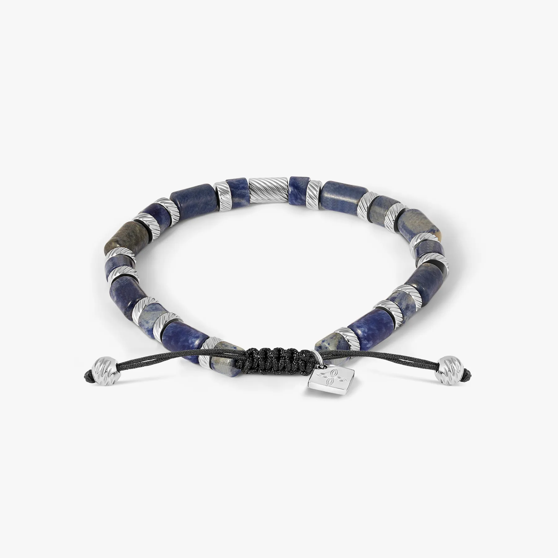 Thompson Sodalite Twist Beaded Bracelet sold by Tateossian product image thumbnail 3