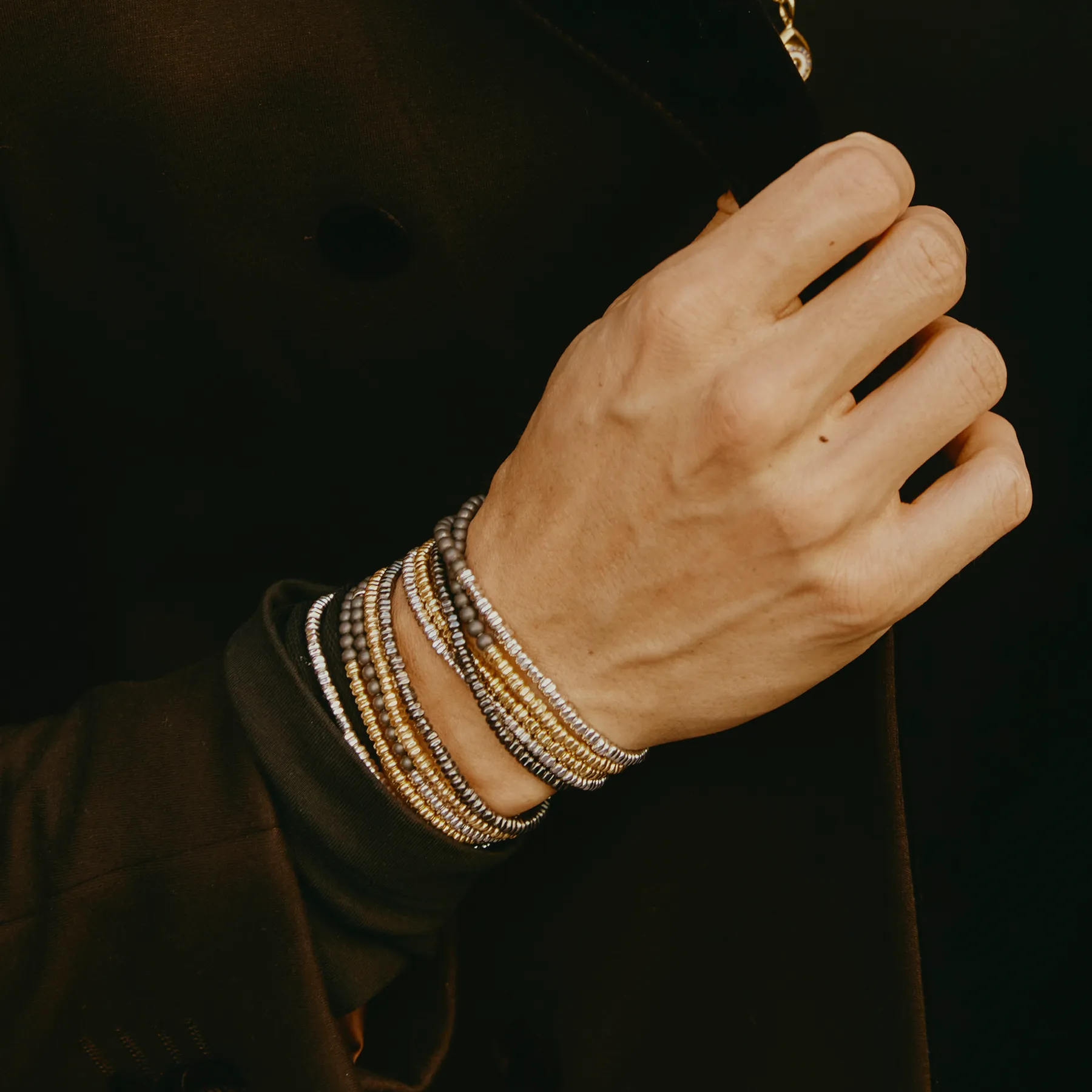 Santorini Bracelet In Black Ruthenium sold by Tateossian product image thumbnail 2