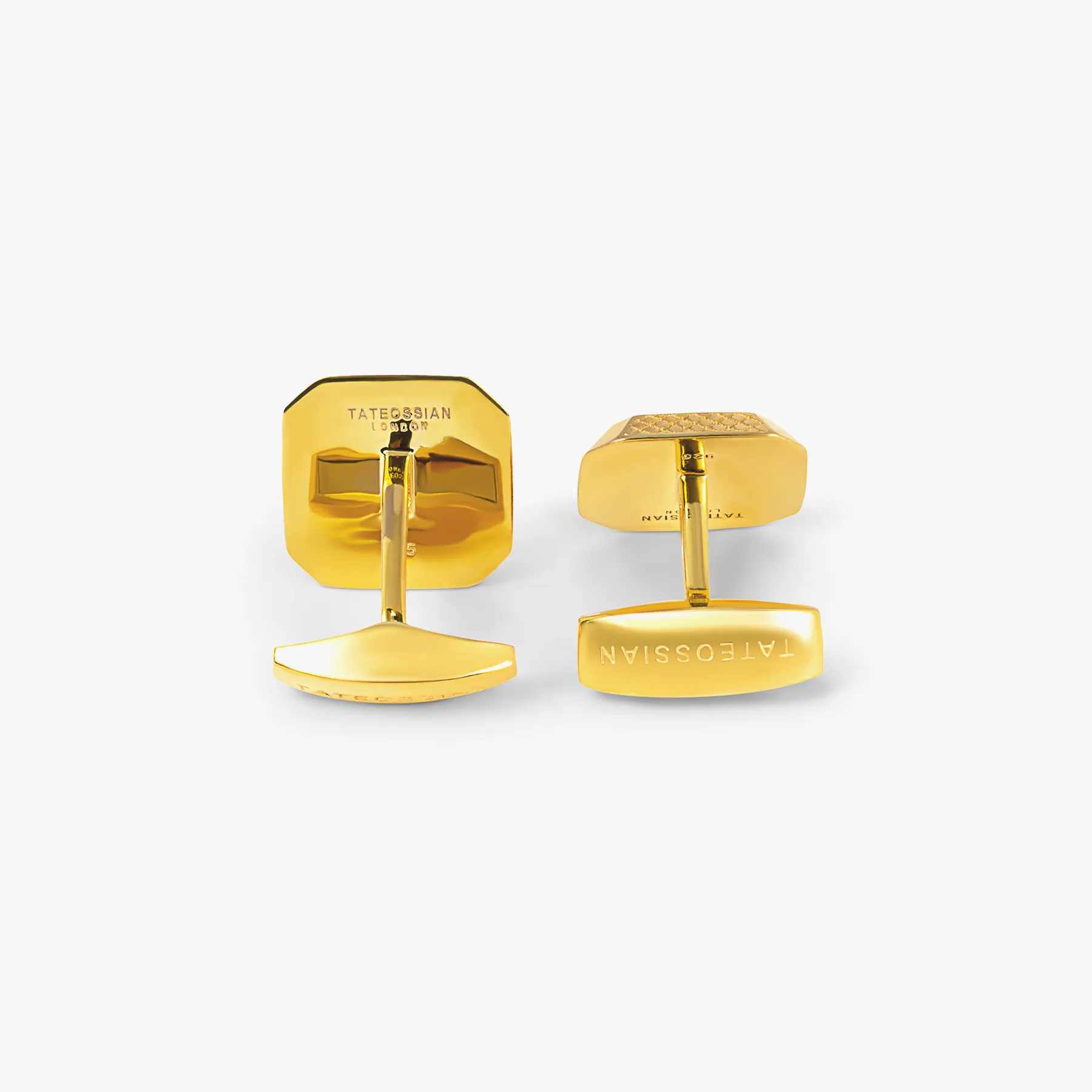 Signature Octo Cufflinks In Yellow Gold Plated sold by Tateossian product image thumbnail 2
