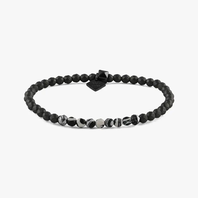 Thompson multi faceted bead Bracelet made by Tateossian