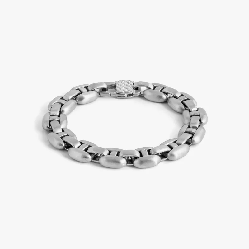 Thompson Marina Bracelet in Stainless Steel made by Tateossian