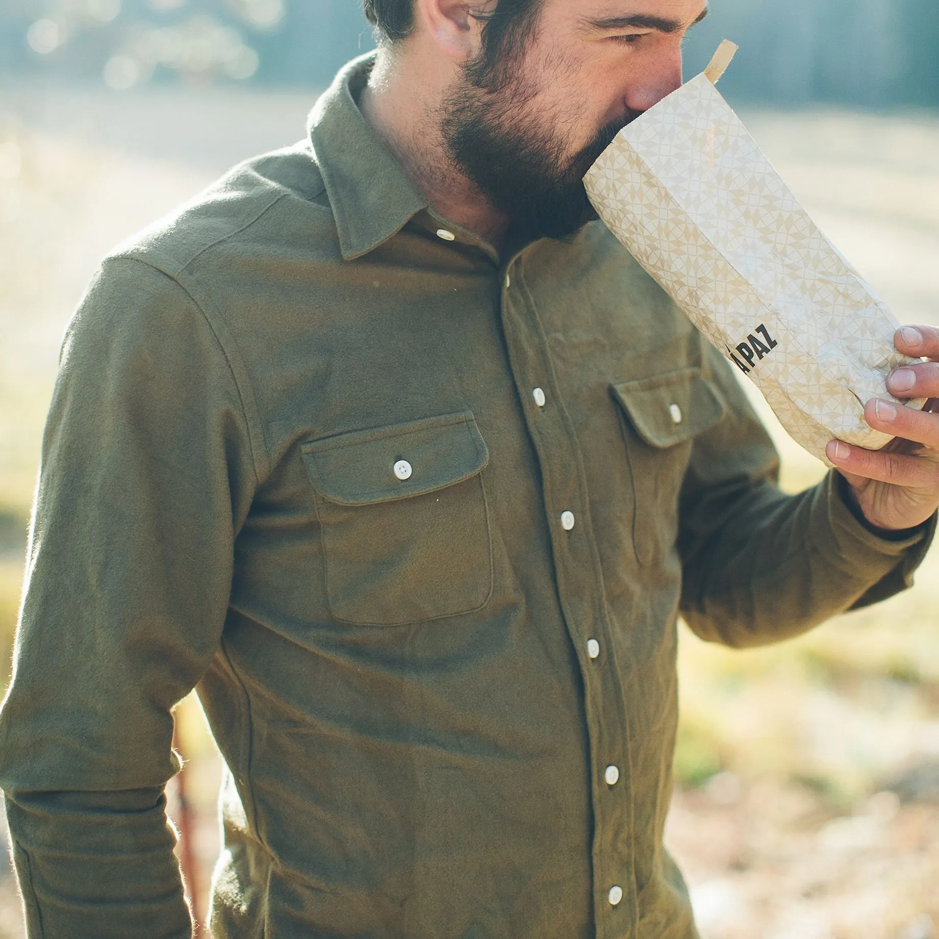 The Yosemite Shirt in Olive Drab sold by Taylor Stitch product image thumbnail 3