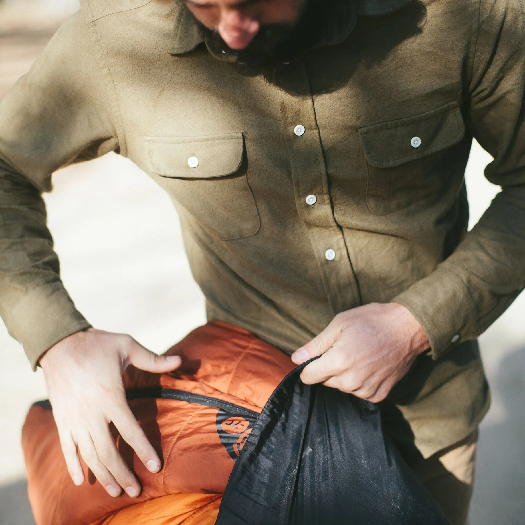 The Yosemite Shirt in Olive Drab sold by Taylor Stitch product image thumbnail 5