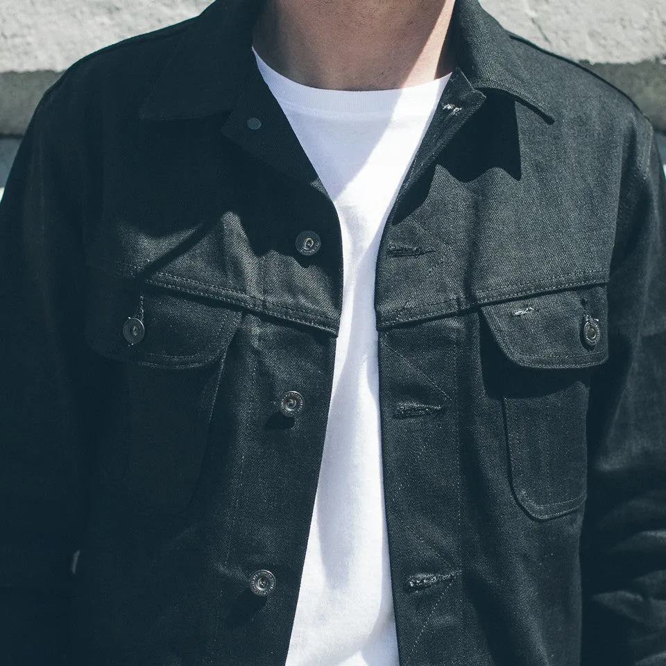 The Long Haul Jacket in Yoshiwa Mills Black Selvage sold by Taylor Stitch product image thumbnail 5