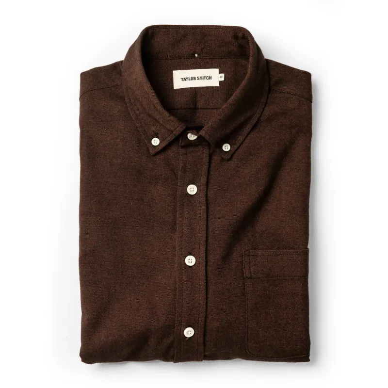 The Jack in Brushed Rust Oxford sold by Taylor Stitch