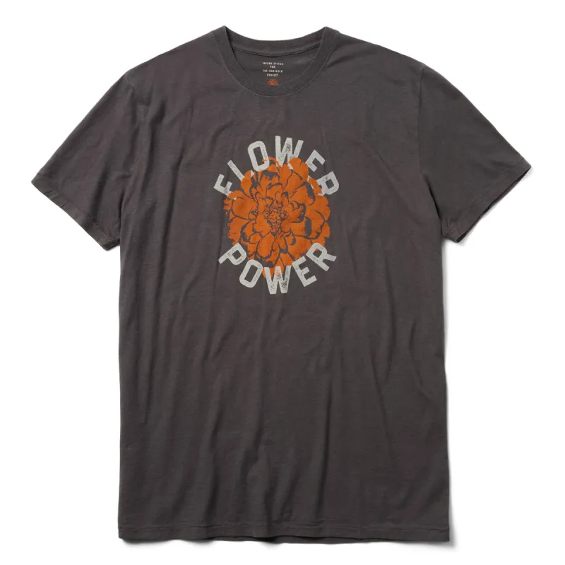 The Cotton Hemp Tee in Flower Power made by Taylor Stitch