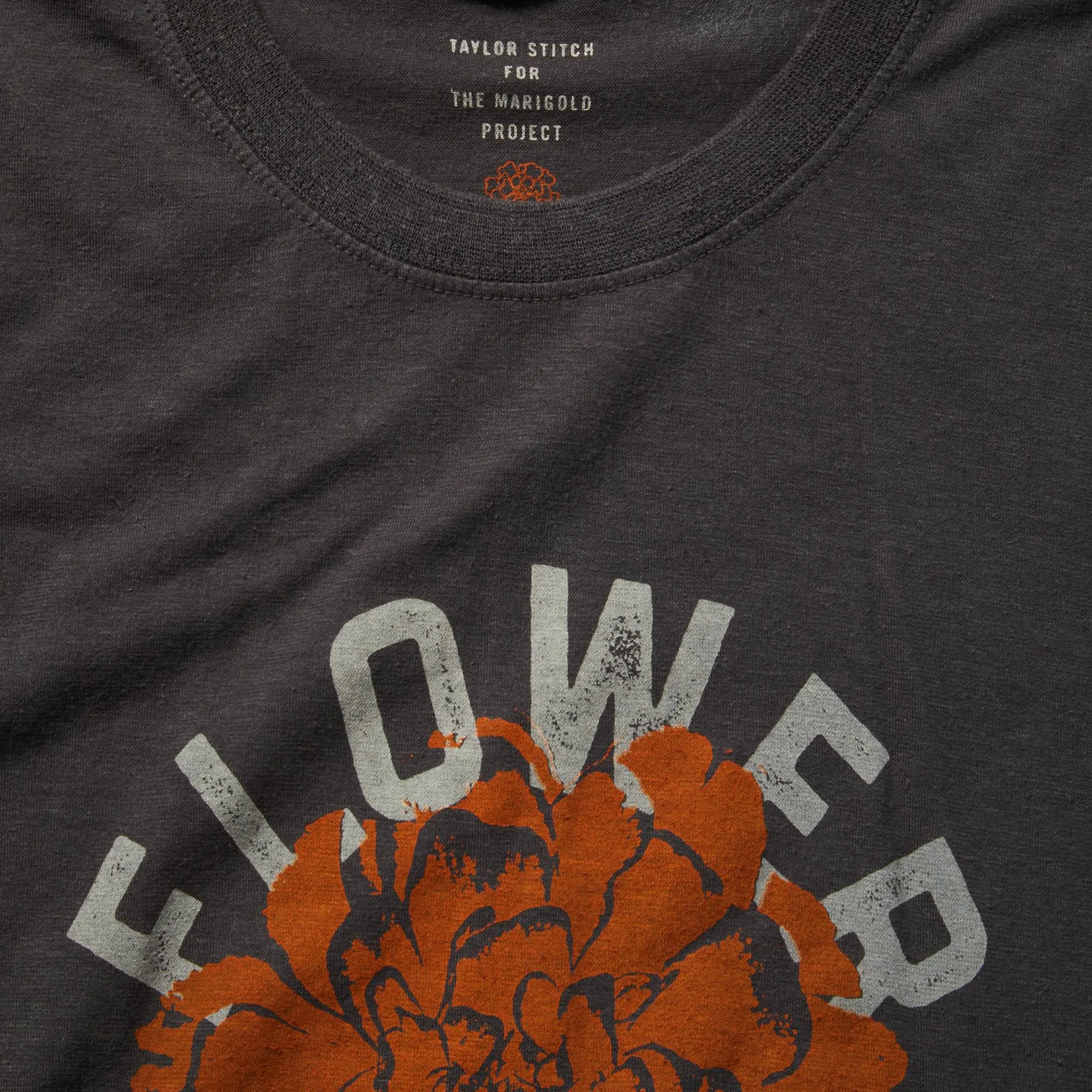 The Cotton Hemp Tee in Flower Power sold by Taylor Stitch product image thumbnail 5