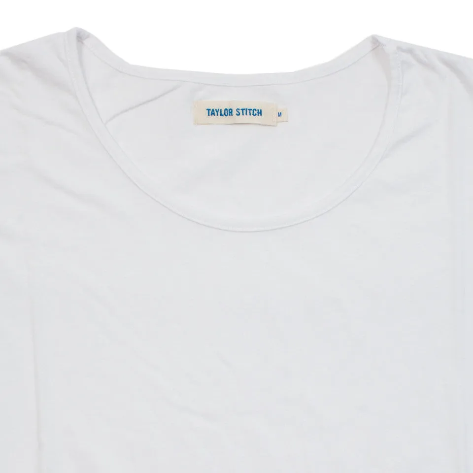 The Aidan - White Tee sold by Taylor Stitch product image thumbnail 2