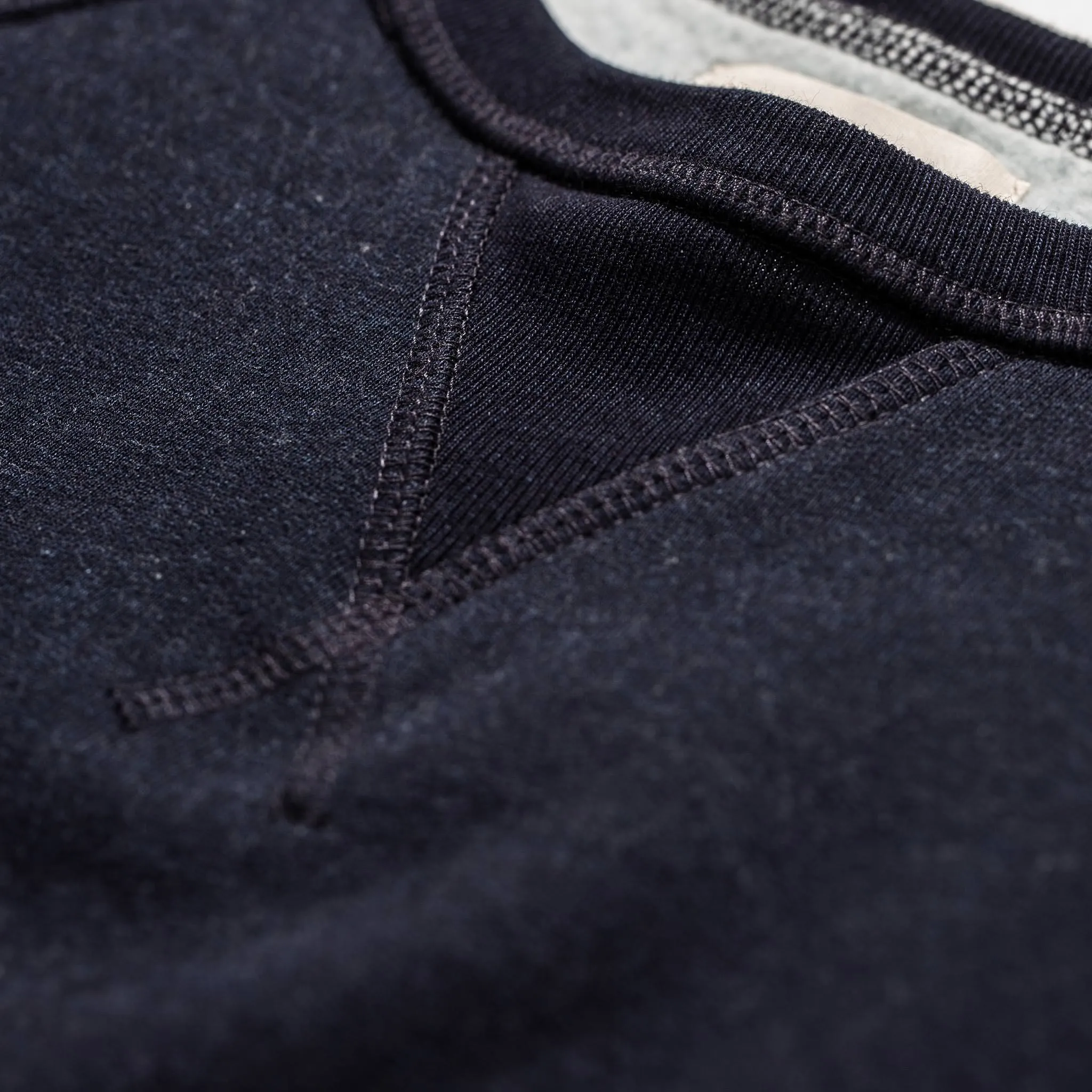 The Crew in Indigo Fleece sold by Taylor Stitch product image thumbnail 5