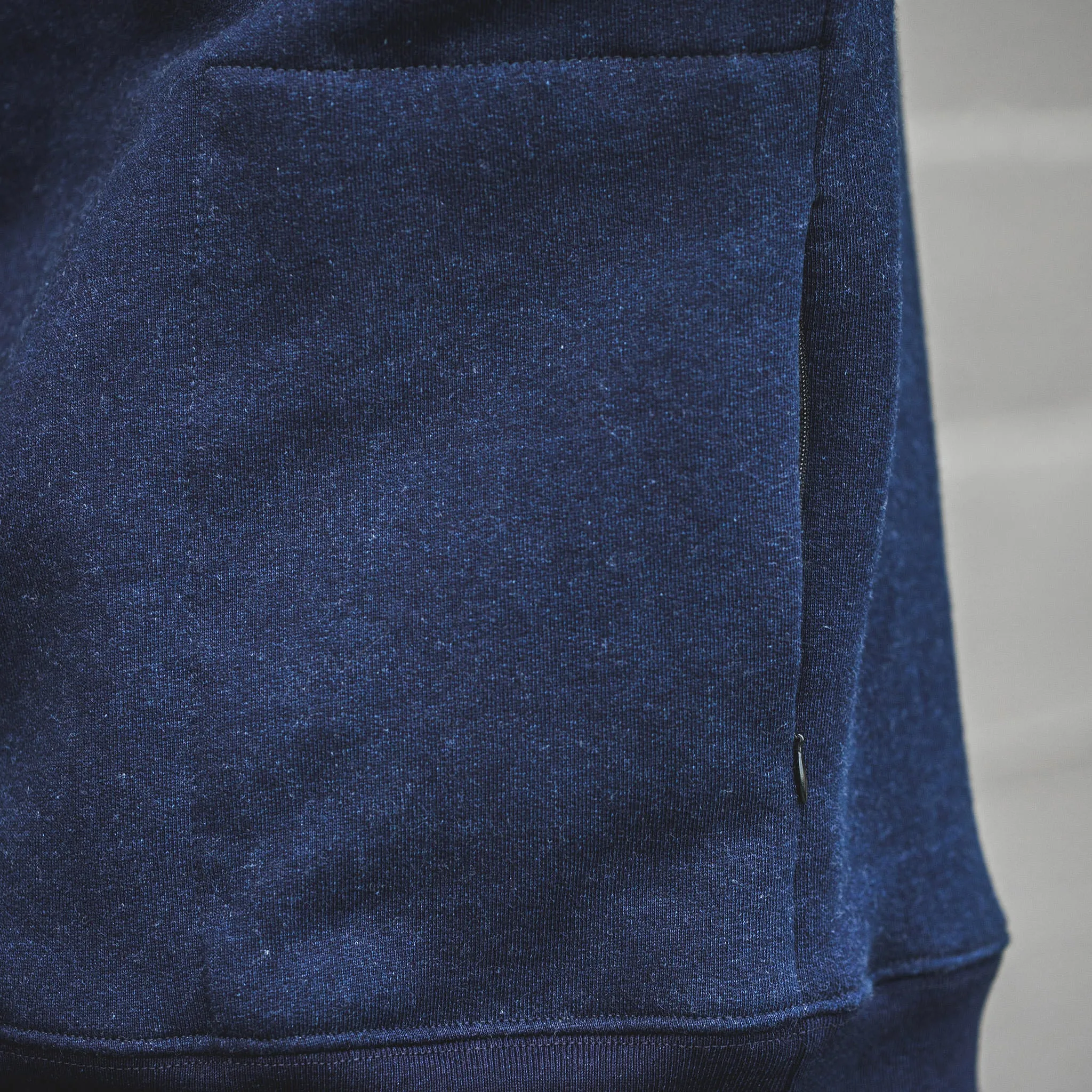 The Crew in Indigo Fleece sold by Taylor Stitch product image thumbnail 3