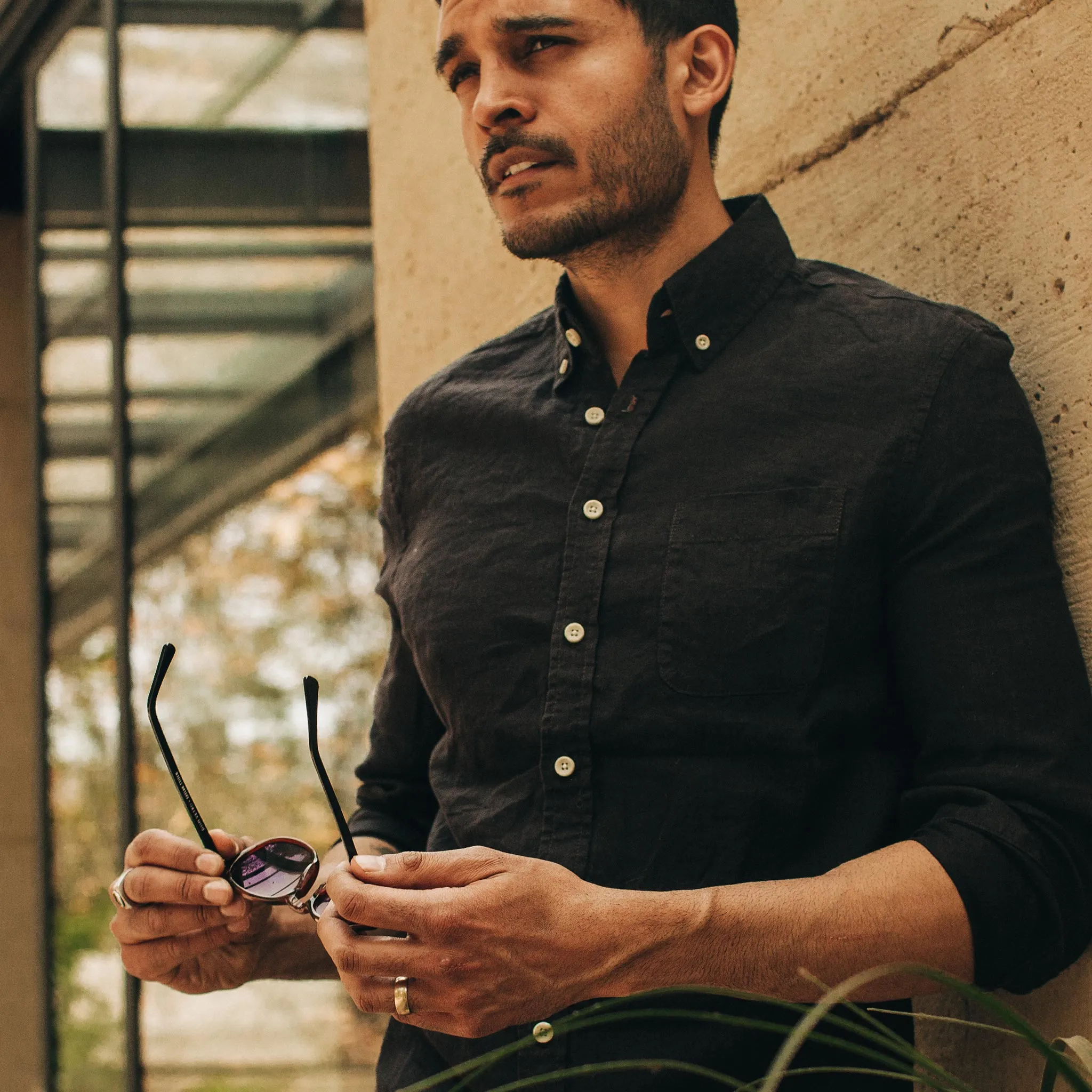 The Jack in Espresso Linen sold by Taylor Stitch product image thumbnail 3