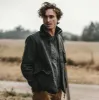 The Rover Jacket in Charcoal Birdseye Waxed Wool sold by Taylor Stitch