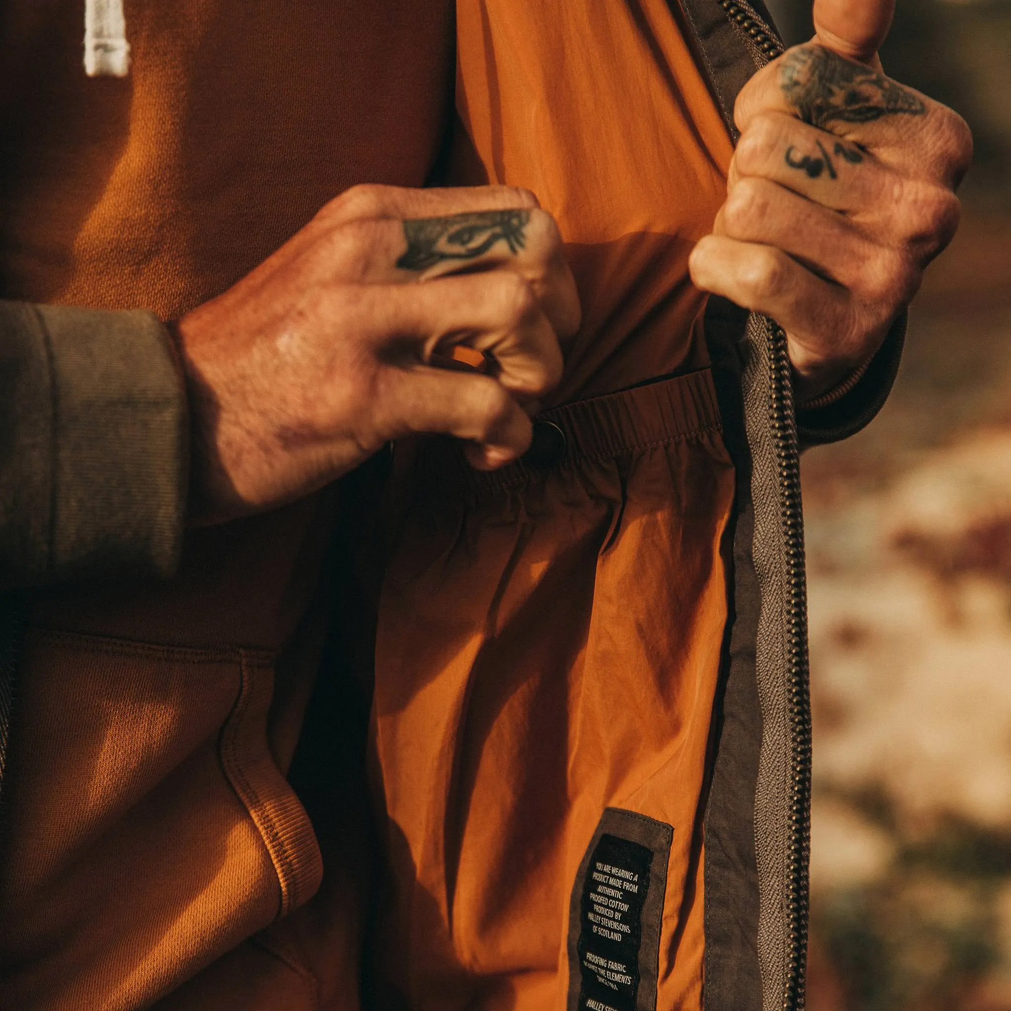 The Quilted Bomber Jacket in Espresso sold by Taylor Stitch product image thumbnail 4