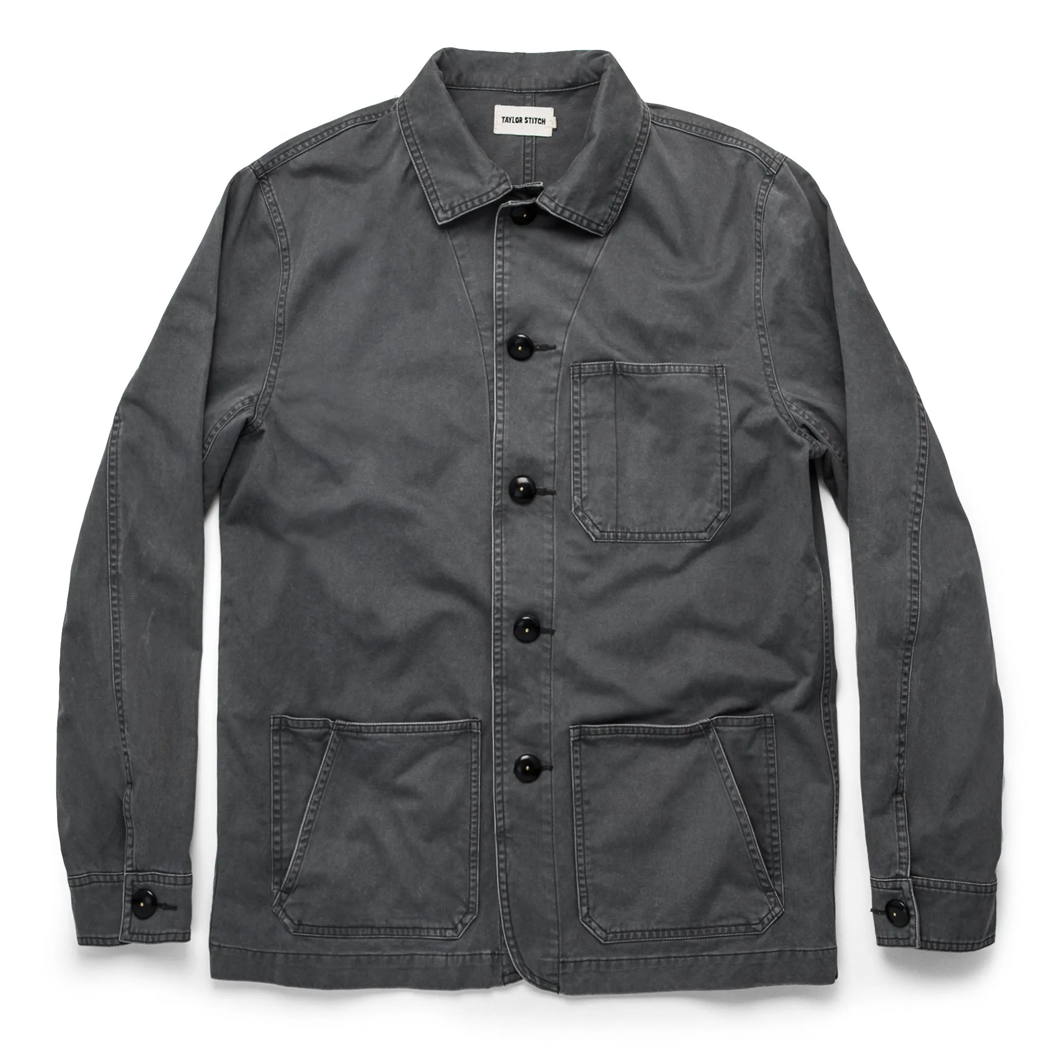 The Ojai Jacket in Washed Charcoal sold by Taylor Stitch