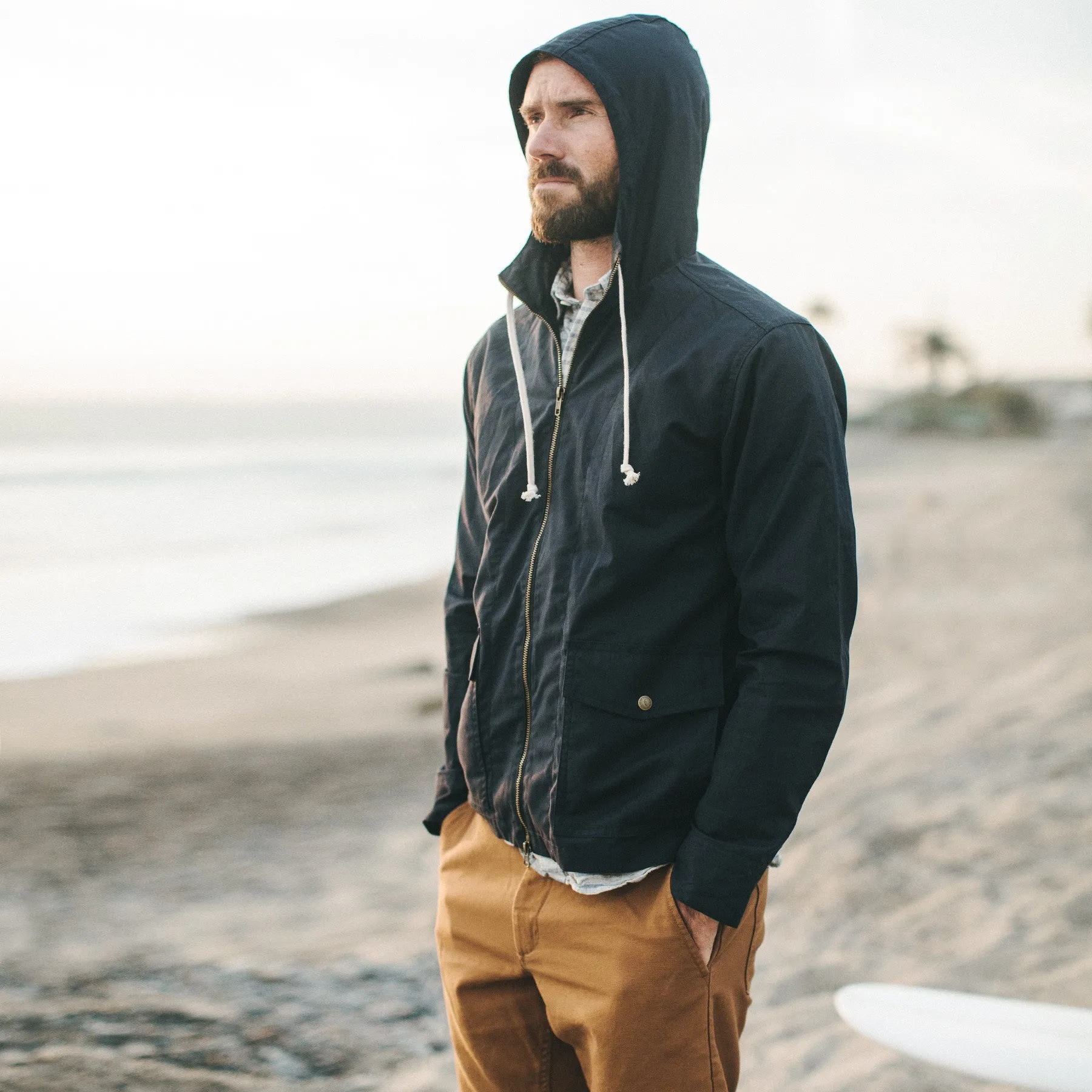 The Beach Jacket in Navy sold by Taylor Stitch product image thumbnail 2