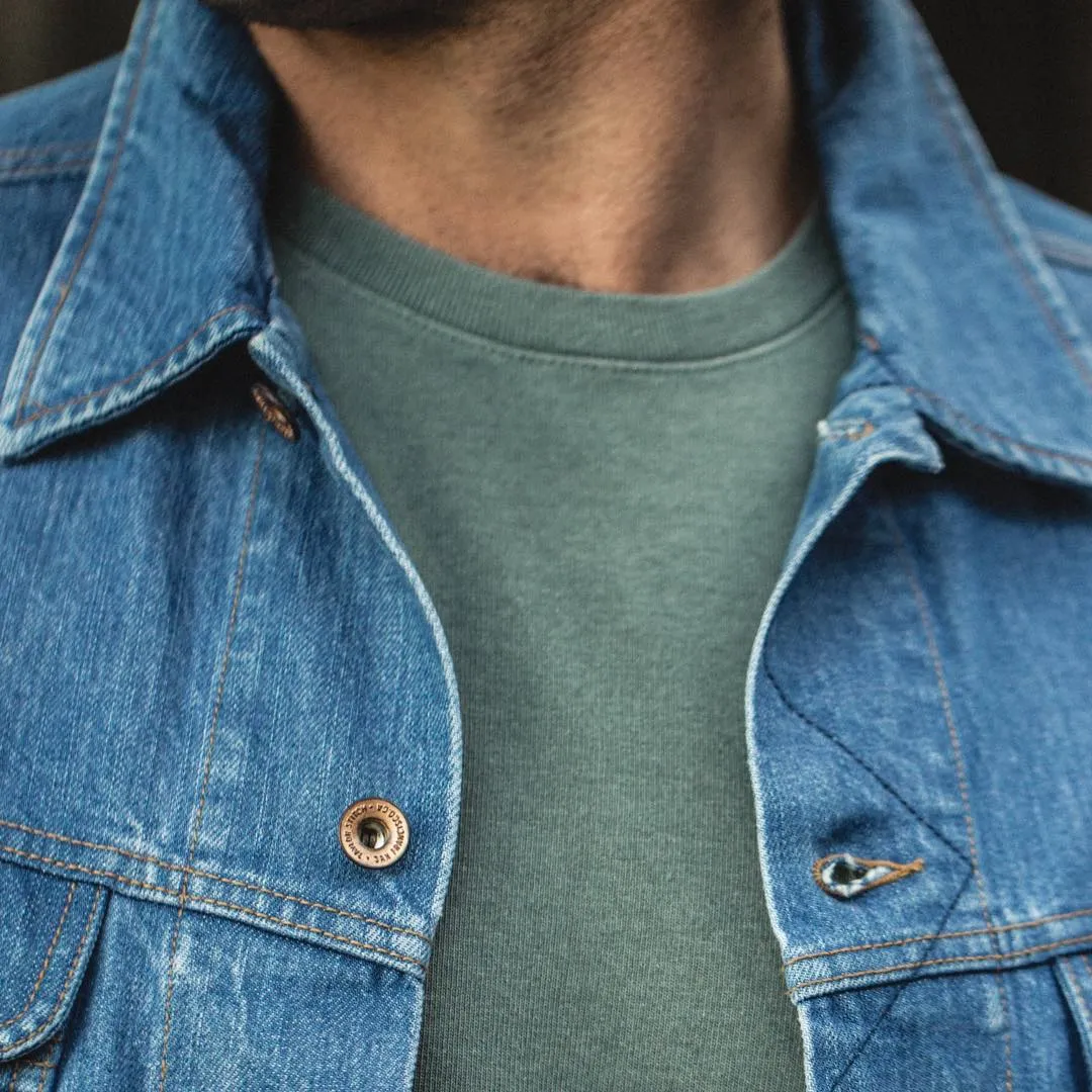 The Heavy Bag Tee in Seafoam sold by Taylor Stitch product image thumbnail 5