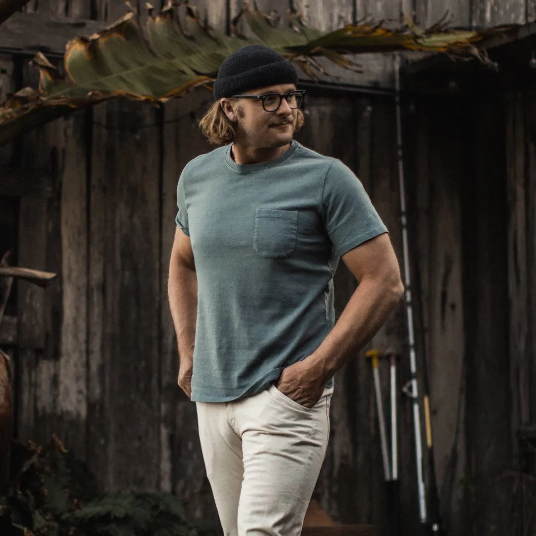 The Heavy Bag Tee in Seafoam sold by Taylor Stitch product image thumbnail 4