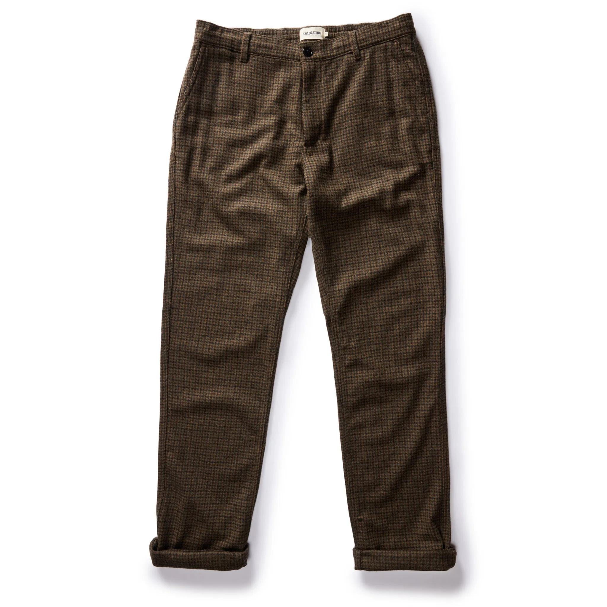 The Carmel Pant in Timber Guncheck sold by Taylor Stitch product image thumbnail 4