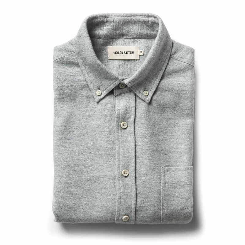 The Jack in Brushed Heather Grey sold by Taylor Stitch