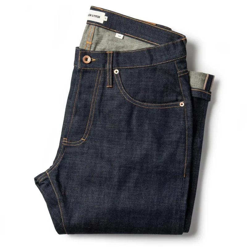 The Slim Jean in Organic Selvage sold by Taylor Stitch