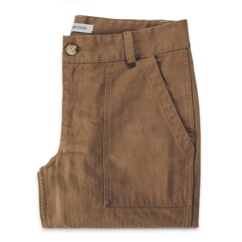 The Cavallo Pant in Almond sold by Taylor Stitch