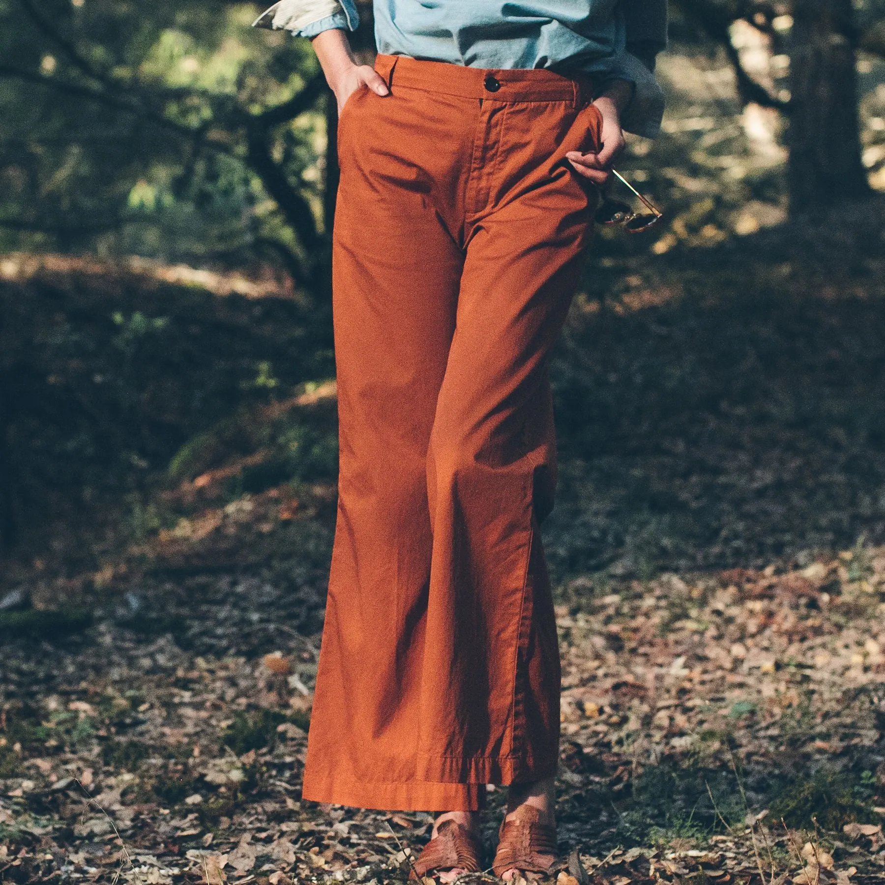 The Greenwich Pant in Rust sold by Taylor Stitch product image thumbnail 2