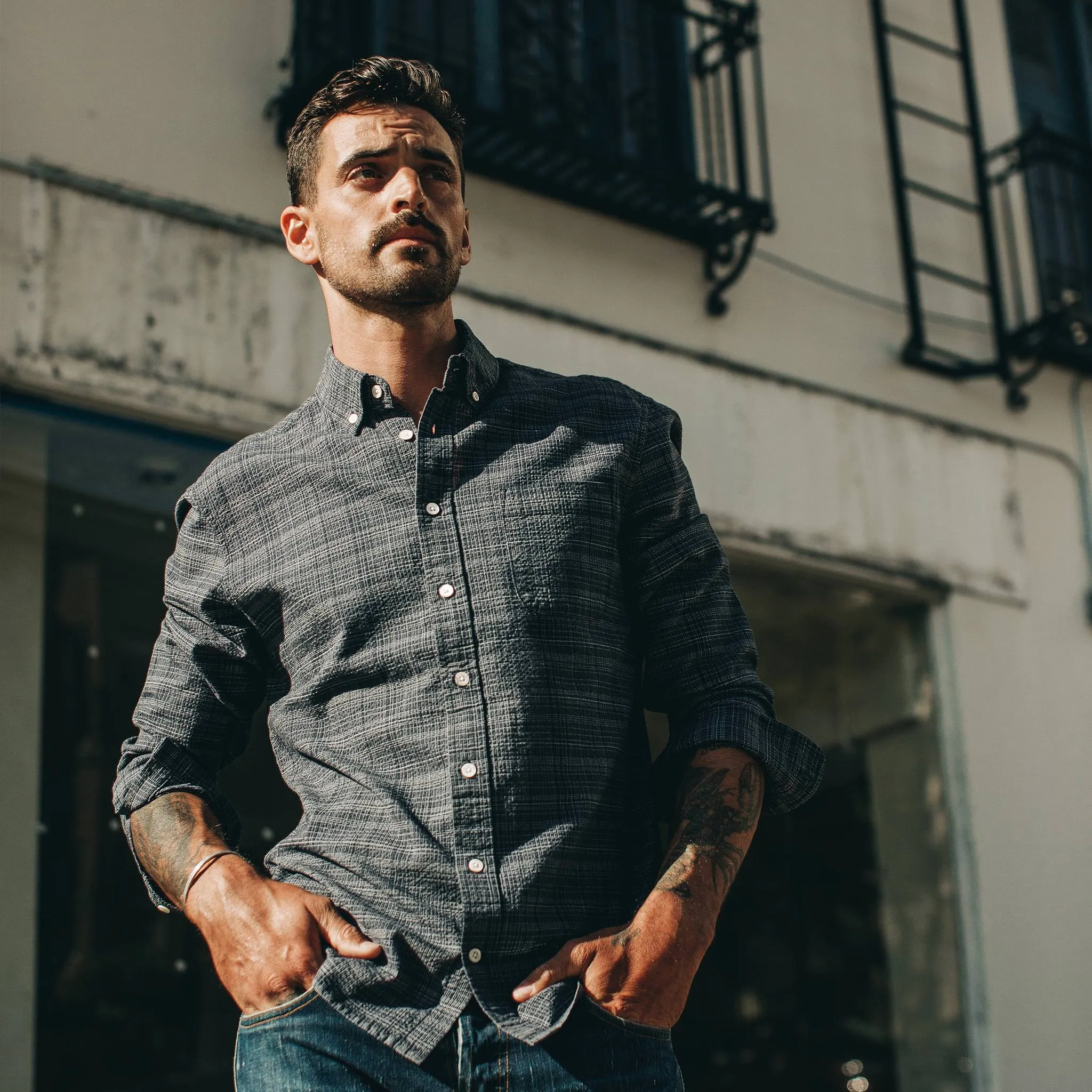 The Jack in Navy Slub sold by Taylor Stitch product image thumbnail 2