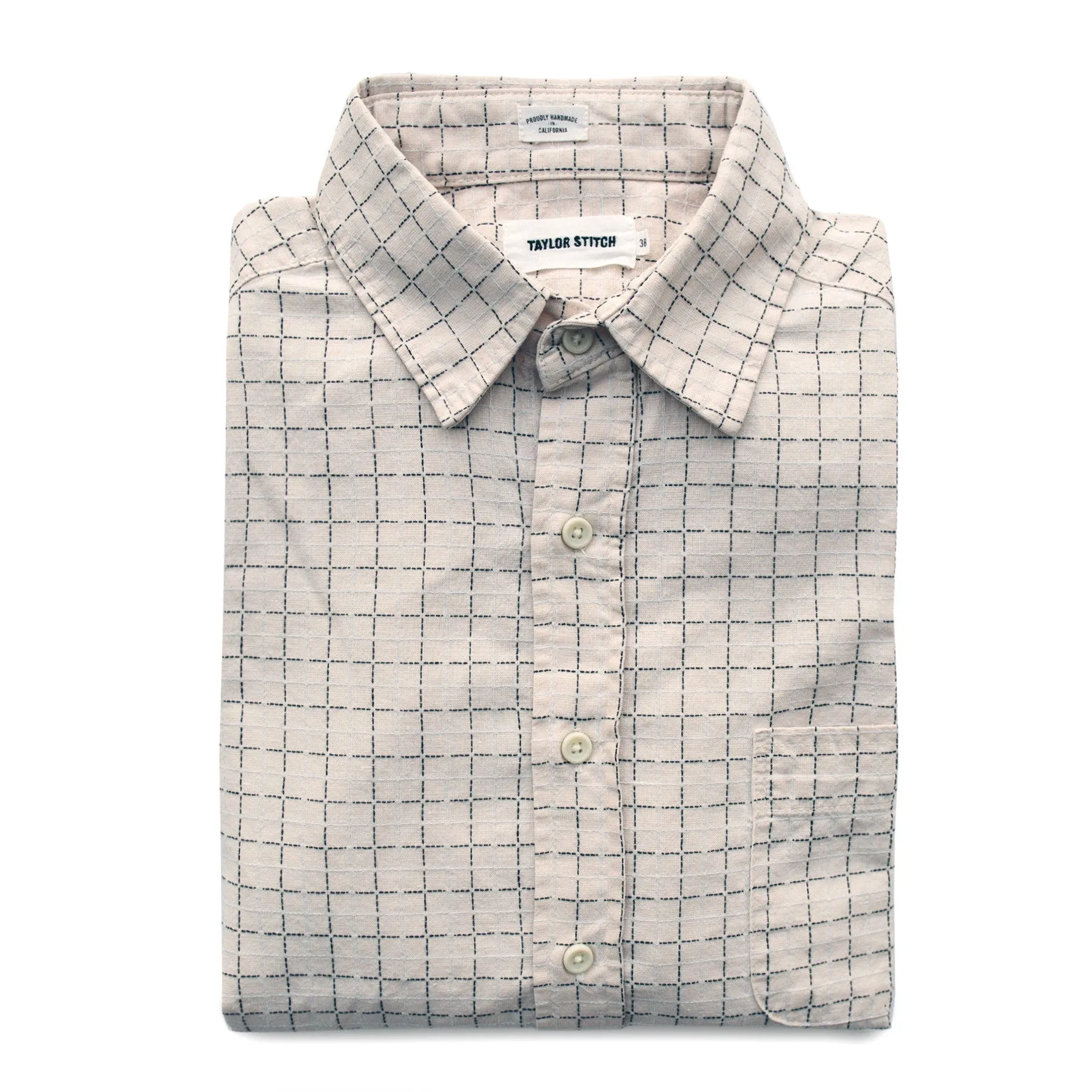 The California in Sashiko Stitch sold by Taylor Stitch