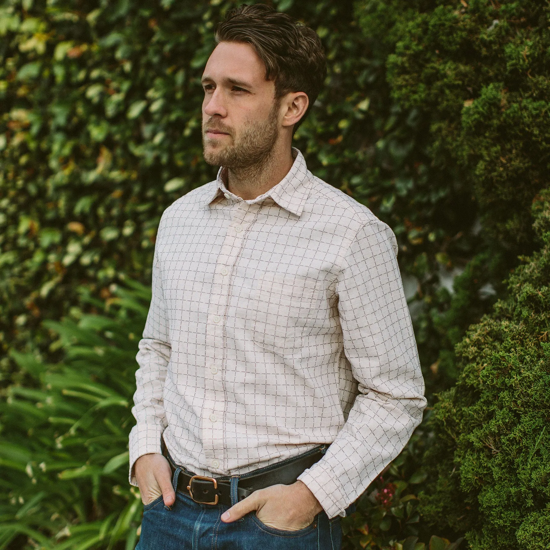 The California in Sashiko Stitch sold by Taylor Stitch product image thumbnail 4