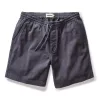 The Apres Short in Organic Dark Blue Foundation Twill sold by Taylor Stitch