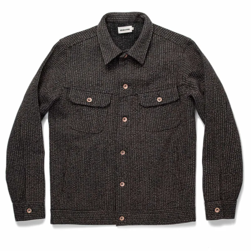 The Long Haul Jacket in Wool Beach Cloth sold by Taylor Stitch