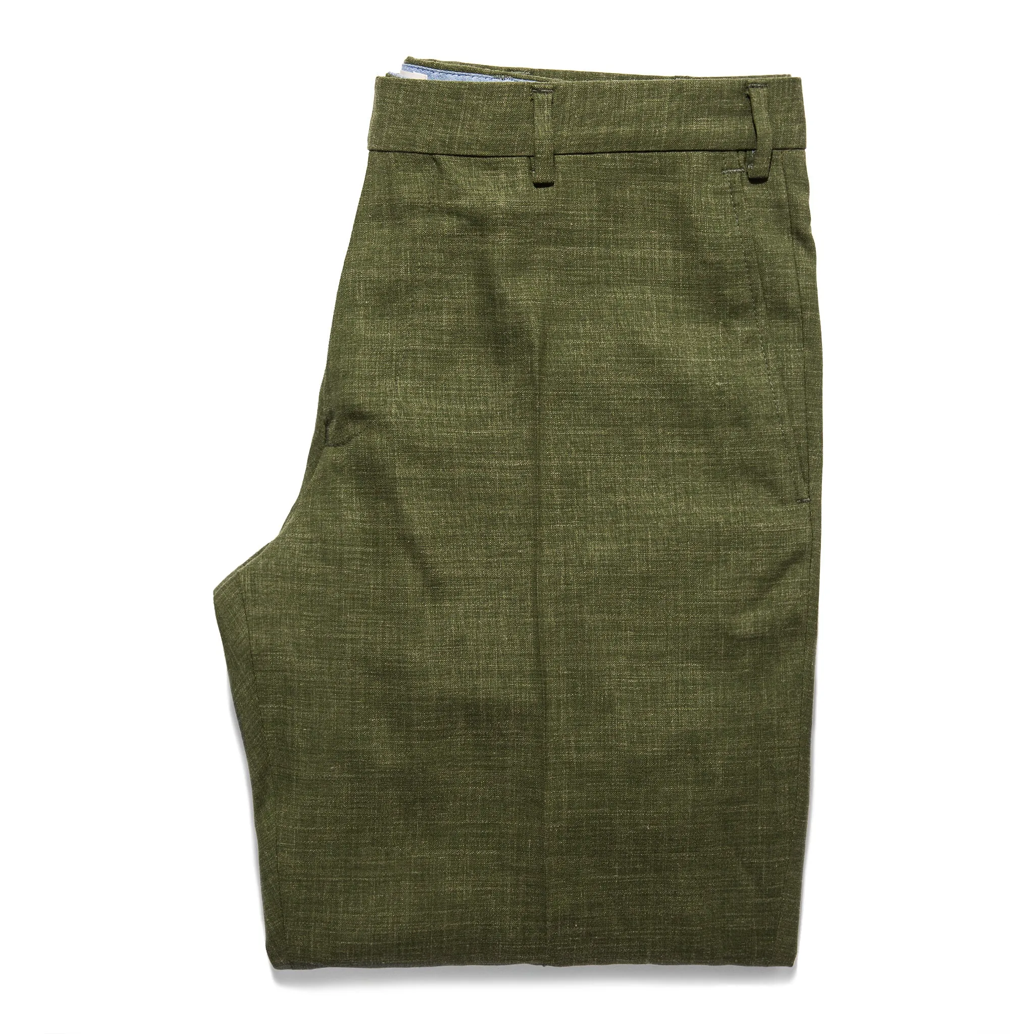 The Telegraph Trouser in Evergreen sold by Taylor Stitch
