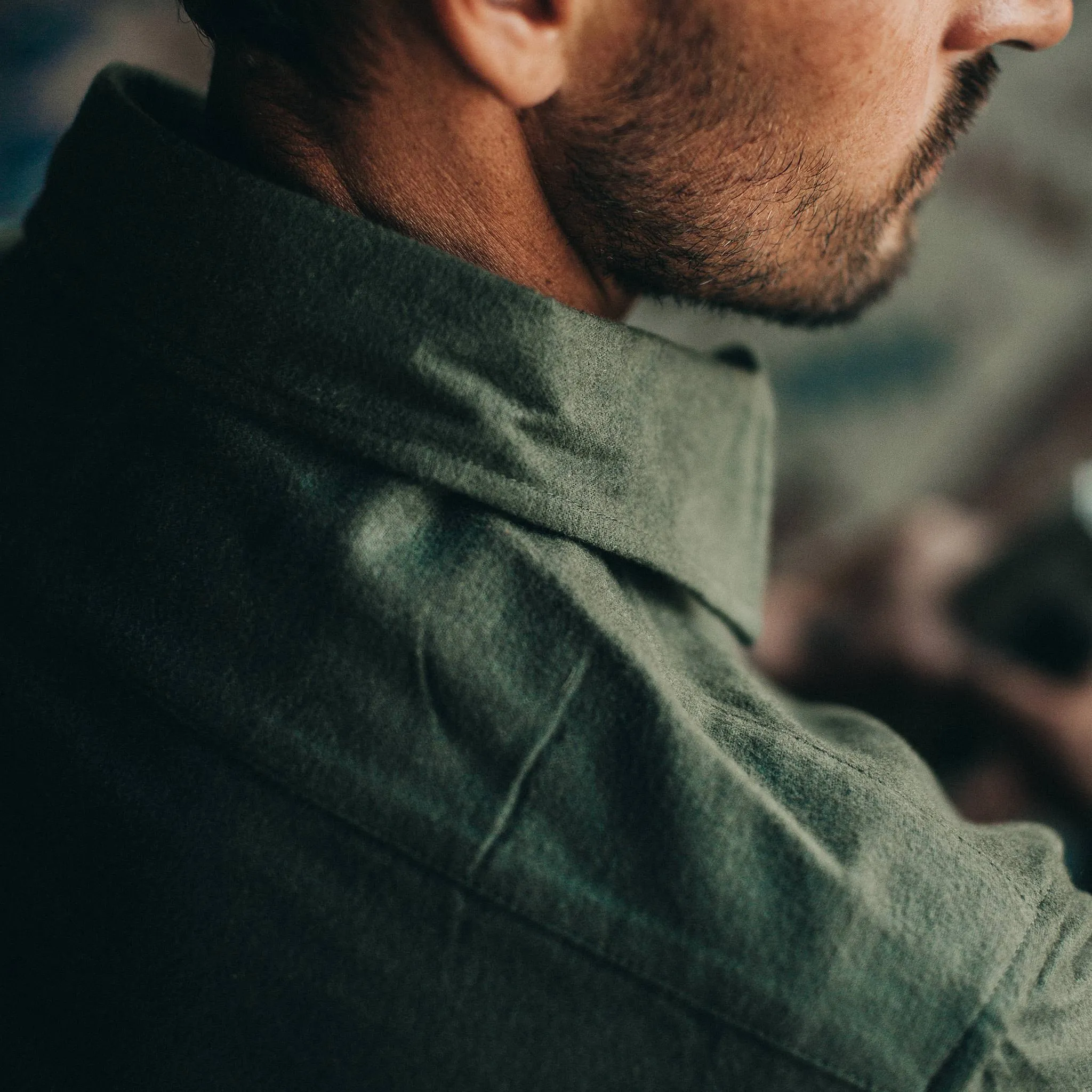 The Yosemite Shirt in Forest sold by Taylor Stitch product image thumbnail 5