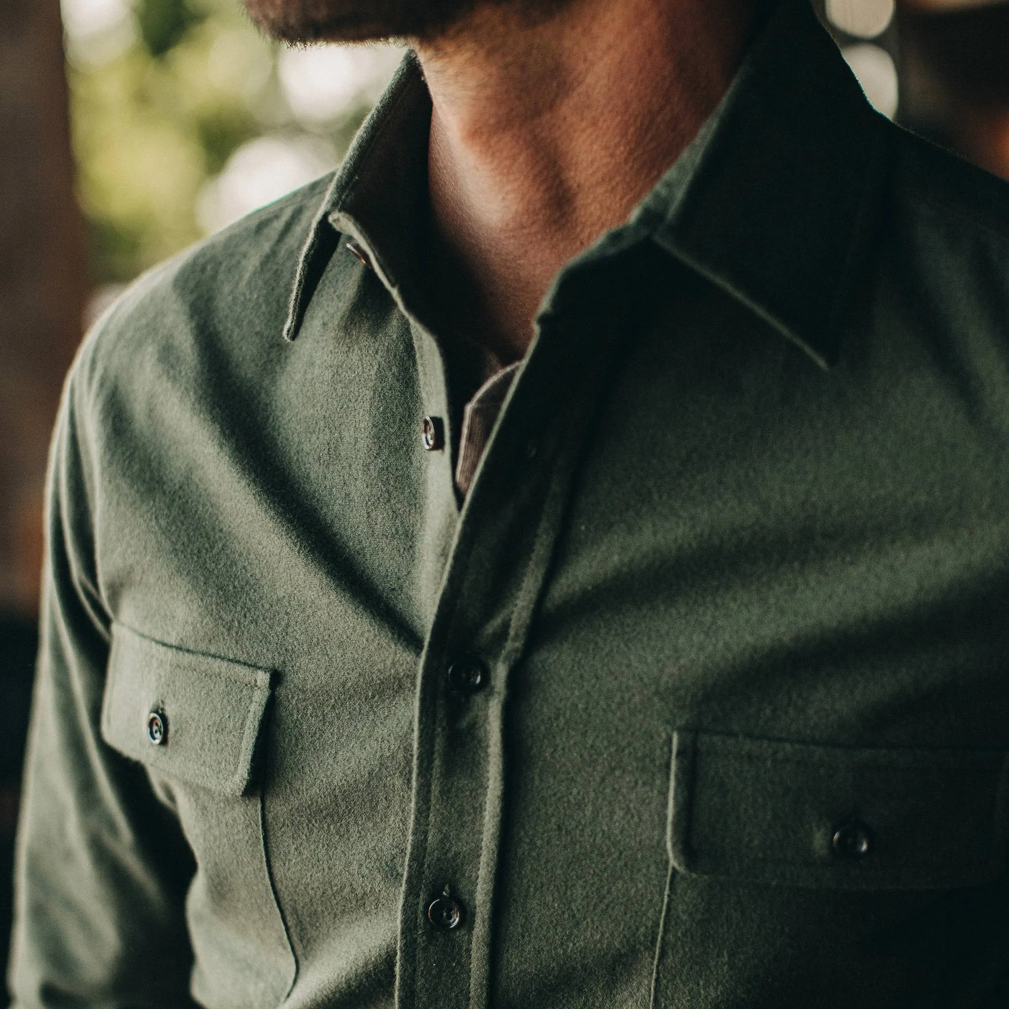 The Yosemite Shirt in Forest sold by Taylor Stitch product image thumbnail 3