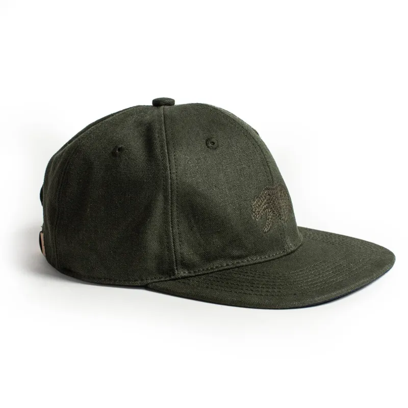 The Ball Cap in Olive sold by Taylor Stitch