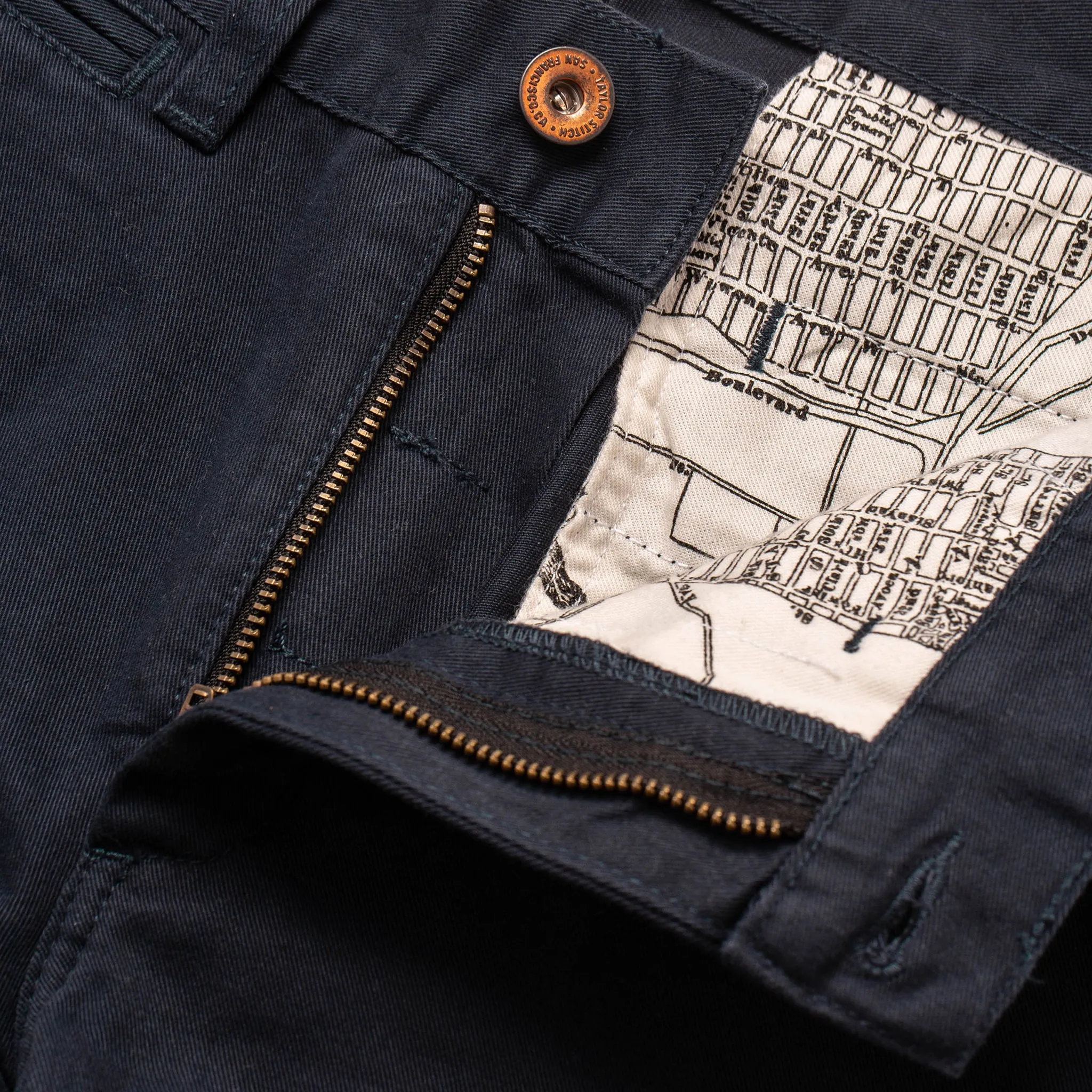 The Democratic Chino in Organic Navy sold by Taylor Stitch product image thumbnail 5
