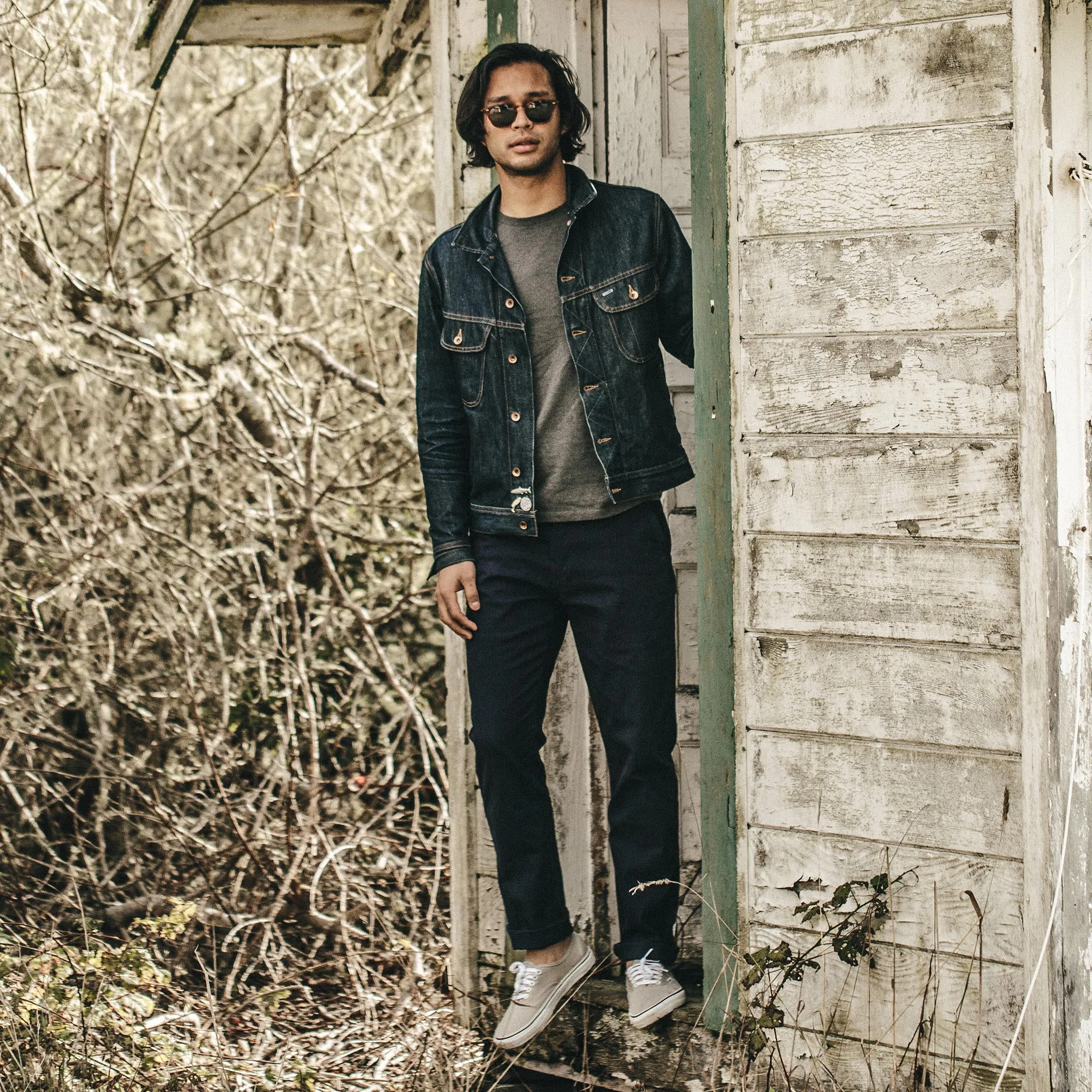 The Democratic Chino in Organic Navy sold by Taylor Stitch product image thumbnail 3