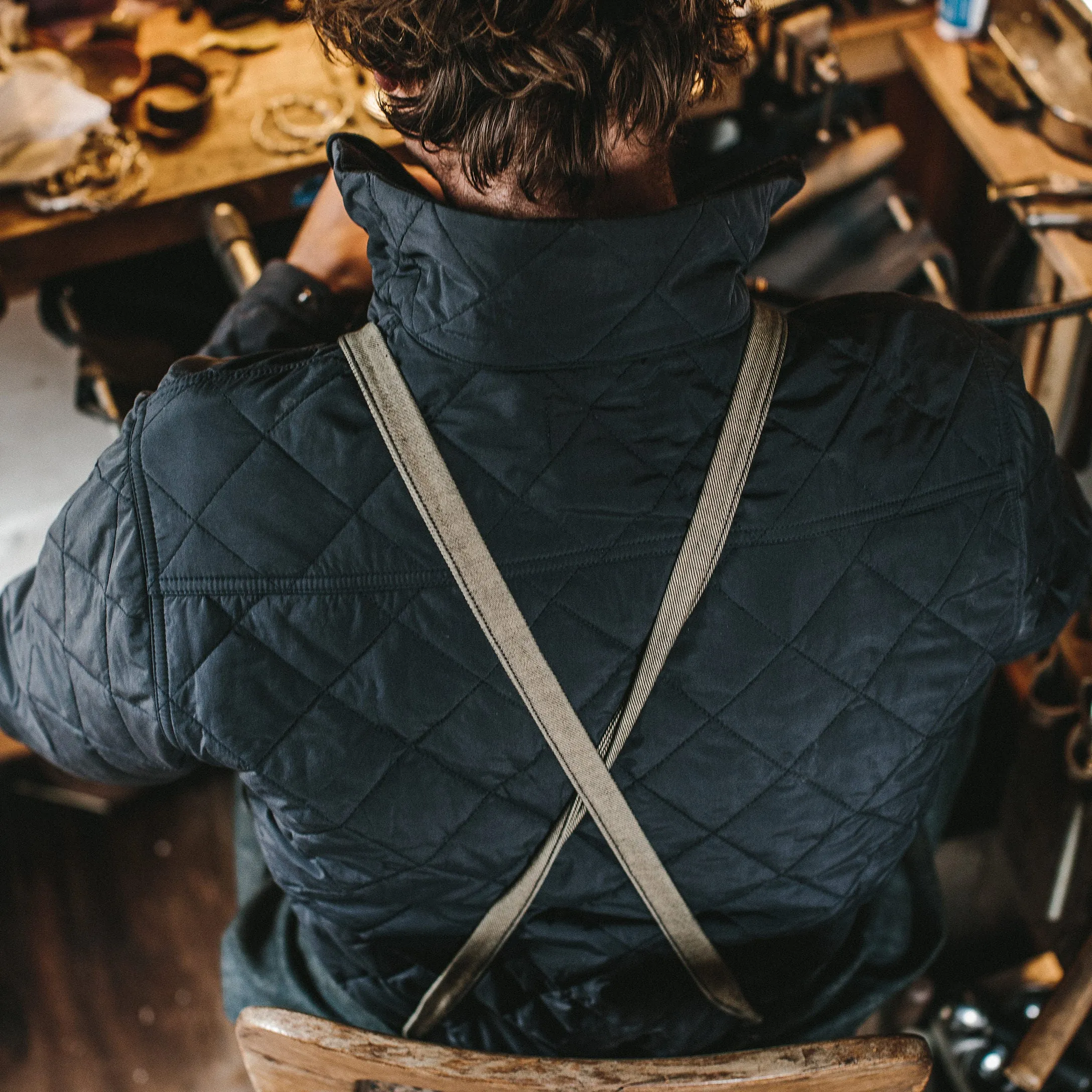 The Vertical Jacket in Navy sold by Taylor Stitch product image thumbnail 4