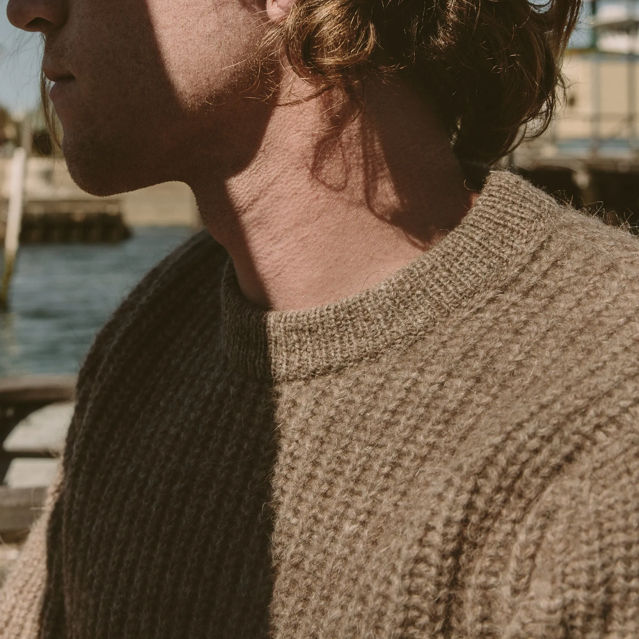 The Whaler Sweater in Alpaca Wool sold by Taylor Stitch product image thumbnail 5