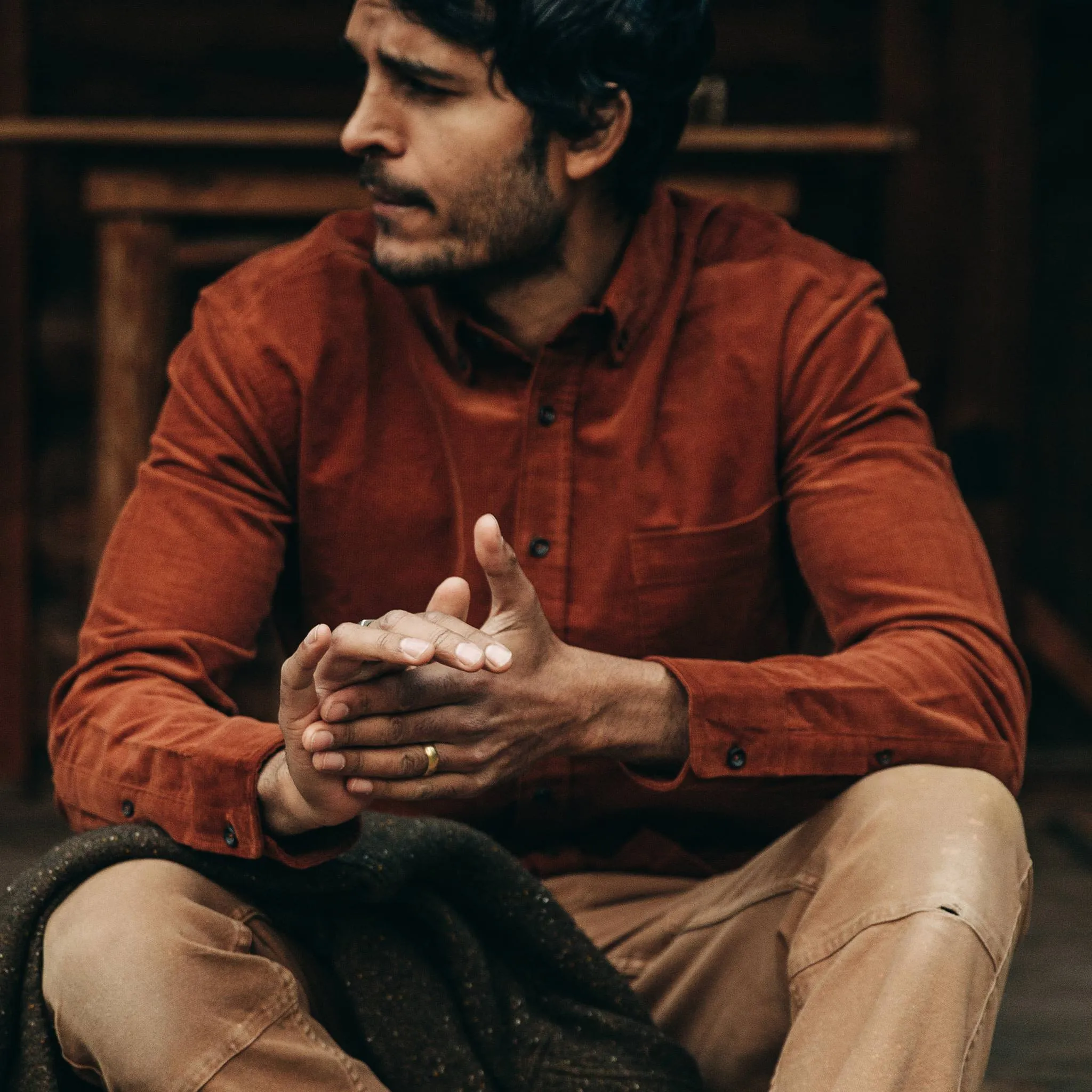 The Jack in Rust Cord sold by Taylor Stitch product image thumbnail 4