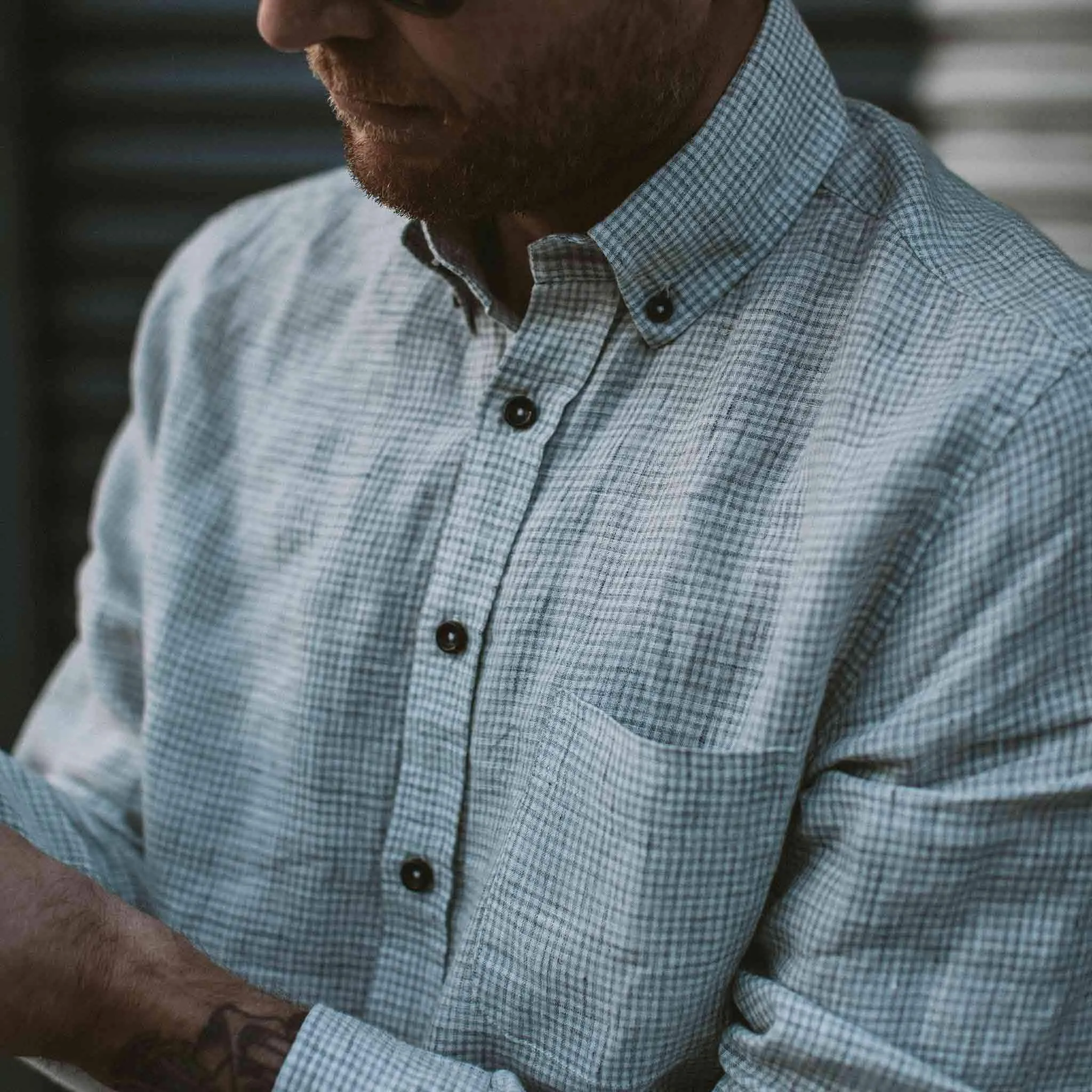 The Jack in Ash Gingham sold by Taylor Stitch product image thumbnail 3