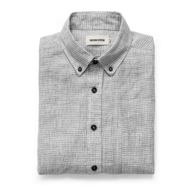 The Jack in Ash Gingham sold by Taylor Stitch